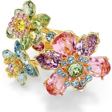 Poseidons Jewellery Renkli Çiçek Swa Idyllia Tarz Yüzük