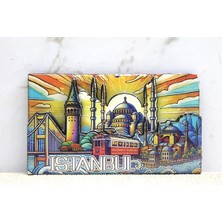 Buğz Ahşap Istanbul Temalı Magnet ALK4365