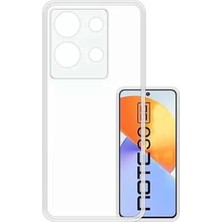 TE Dükkan Buğz Newface Infinix Note 30 Kılıf Lüx Şeffaf Silikon