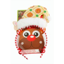 Bijuteri Net Noel Baba Şapkası Yılbaşı Taç