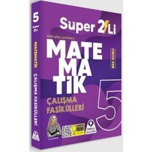 5.sınıf Matematik Süper 2 Li Çalışma Kitabı +8 Denem Örnek Akademi