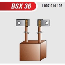 Universal Bsx 36 24V Marş Kömürü Alfkb Çift Kablolu Scanıa Magırus Mercedes Volvo 12×36X30  (Bosch Tipi)