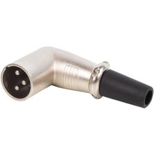 Fiş Erkek 90 Derece L Tip Xlr Jack Fiş