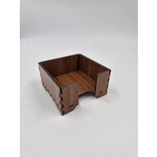 Ahşap Masaüstü Organizer Notluk No2