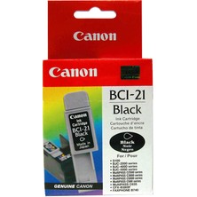 Canon Bcı-21 Siyah Orijinal Kartuş