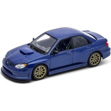 Storemax Welly Subaru Impreza Wrx Sti 1/24 Mavi Model Araba
