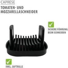 Storemax 12371 – Domates Kesici ve Mozarella Kesim Için Kahve Kupası, Gri, Moyen