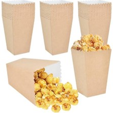 Storemax Popcorn Kutusu, 8 Adet, 650-800 ml Kapasiteli, 13.5X9X6.3 Cm, Parti ve Doğum Günü Için