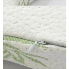 Storemax Whiteblanco Bambu Kılıflı Visco Ortopedik Hemoroid Minder