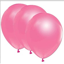 Storemax Good Stuff-Metalik Balon, Pembe 10'lu
