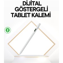 Datatek iPad Uyumlu 1.5mm Pom Uçlu Dokunmatik Kalem Uzun Kullanım Süreli Stylus