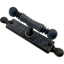 Buğz Antika Tarz Dekoratif Pirinç Misket Pencere Kolu - 165X32 Mm, Oksit