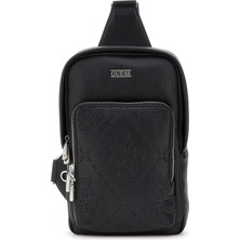 Guess Siyah Erkek Postacı Çantası HMBOMGP5426