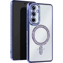 Buğz Samsung Galaxy A26 Joke Simli Magneticsafe Kılıf - Mavi