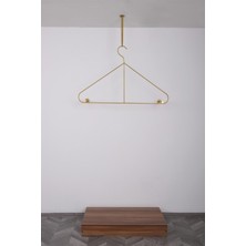 Modern Raf Tavandan Askılı Elbise Askısı