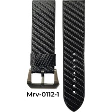 24X24 Mrv Premium Spor Siyah Karbon Desen Beyaz Toka