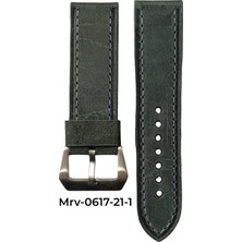 24X24 Mrv Premium Spor Antrasit Siyah Doğal Dikiş Beyaz Toka