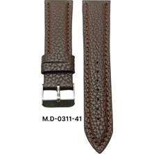 Mrv 18 Mm-M.d Bombeli Ceviz Flotur Doğal Dikiş Deri Kordon