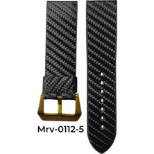 22X22 Mrv Premium Spor Siyah Karbon Desen Gold Toka