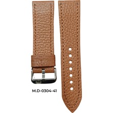 Mrv 24 Mm-M.d Spor Taba Flotur Doğal Dikiş Deri Kordon