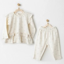 The Log İnvest Andywawa AC26256 Baby Bow Bliss 2'li Takım Ekru