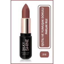 Golden Rose Silky Shine Hydrating Lipstick No:215 - Seramid ve Jojoba Yağlı Nemlendirici Ruj
