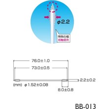 Desfree FİBER OPTİK KONNEKTÖR TEMİZLEYİCİ PAMUKLU ÇUBUK 25 ADET HU3Y-340 BB-013