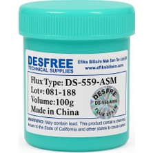 Desfree DS-559-ASM Beyaz Renk Krem Flux 100G
