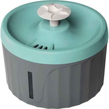 Amazon Pet Joypet Yuvarlak Kedi Köpek Su Pınarı 3.5 Lt Yeşil