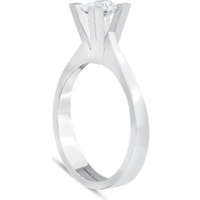 Assos Pırlanta 0.30 Karat Pırlanta Tektaş Yüzük