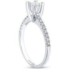 Assos Pırlanta 0.35 Karat Pırlanta Tektaş Yüzük