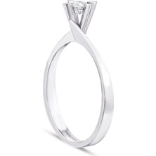 Assos Pırlanta 0.30 Karat Pırlanta Tektaş Yüzük