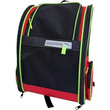 Pet Pretty Süperior Kedi ve Köpek Için Fleli Sırt Çantası Kırmızı