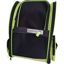 Pet Pretty Süperior Kedi ve Köpek Için Fleli Sırt Çantası Yeşil