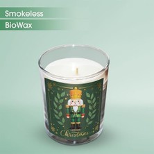 Storemax – Kurşun Asker (Nutcracker) Tasarımlı Mum, Yeşil Renk Temalı, 135 G Doğal Biyo, 40 Saat Yanma Süresi, Cam Kavanoz, Şık Bristol Kutulu, Yılbaşı Koleksiyonu Hazır Hediye