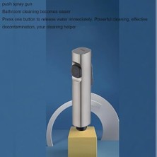 Storemax Bide Püskürtücü, El Tipi Tuvalet Bide Püskürtücüsü, Portatif Iki Fonksiyonlu Duş Başlığı, Ergonomik Bides Eklentisi, Hafif Mini El Püskürtücü, Premium Banyo ve Mutfak Püskürtücüsü