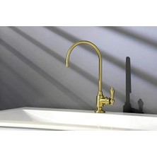 Storemax KS5197BAL Heirloom Tek Kulplu Su Filtrasyon Musluğu, Fırçalanmış Pirinç, 11,13 x 6,94 x 5,81