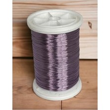 Storemax Filografi 0.30MM (100GR - 150M) Bakır Üstü Gümüş Kaplı Lavanta Renkli Filografi Teli