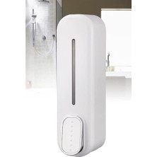 Storemax Duvara Monte 350ML Beyaz Sabunluk Sıvı Banyo El Duş Jeli Şampuan Dağıtıcısı 1450