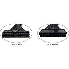 Storemax 24 Pin Uzatma 30 cm 24 Pin Power Uzatma Kablosu