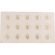 Storemax Siliko World Çilek Desenli Silikon Kek Jöle Sabun Çikolata Mum Kek Kalıbı