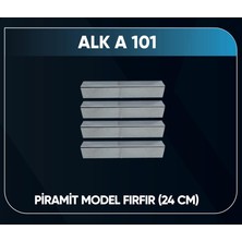  alkotek piramit fırfır orta boy 24cm ( 4 adet)