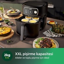 Storemax HD9875/90 Airfryer 7000 Serisi Xxl Connected, 2 Kg, 8.3 L Kapasite, Uzaktan Bağlantılı