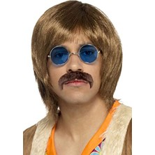 Yuvarlak Cam John Lennon Tarzı Gümüş Çerçeveli Gözlük