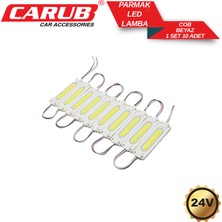  carub 24v 10 lu parmak lamba beyaz balık sırtı