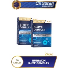 Nutraxin 5-Htp Complex Takviye Edici Gıda 30 Tablet X2 Adet