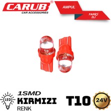  carub dipsiz ampül 24v led kırmızı