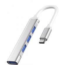 Storemax Type-C To USB Hub 4 Port Metal USB Çoğaltıcı Uyumlu USB 3.0 Hub Otg USB Çoklayıcı