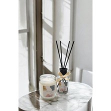 Storemax Sandal Ağacı Kokulu Kavanoz Mum ve 100 ml Oda Kokusu Seti