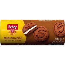 Storemax Schar Mini Sorrisi Glutensiz Kaymaklı Çikolatalı Bisküvi 100 gr